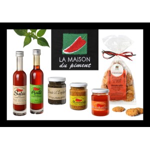 Acheter Coffret Cadeau Piment d'Espelette Sucré Salé