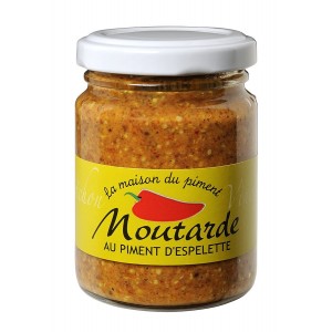 Moutarde ancienne au piment d'Espelette