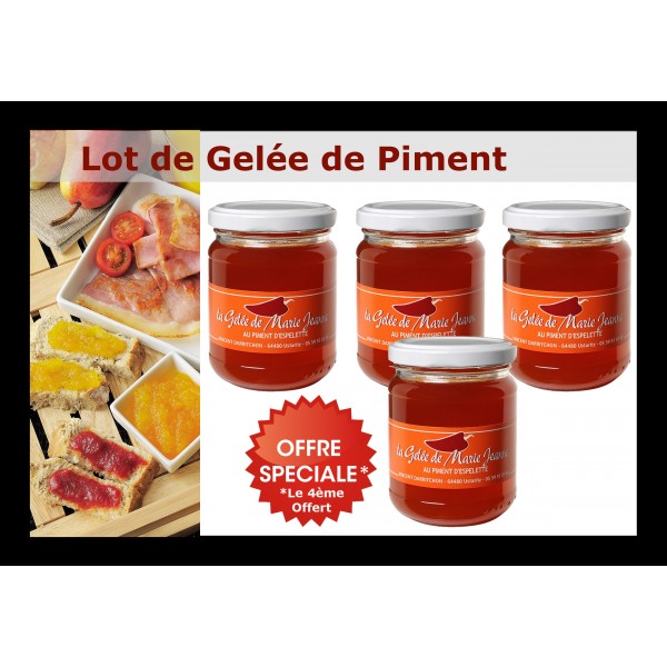 Acheter Gelée de Piment de Espelette – Promotion