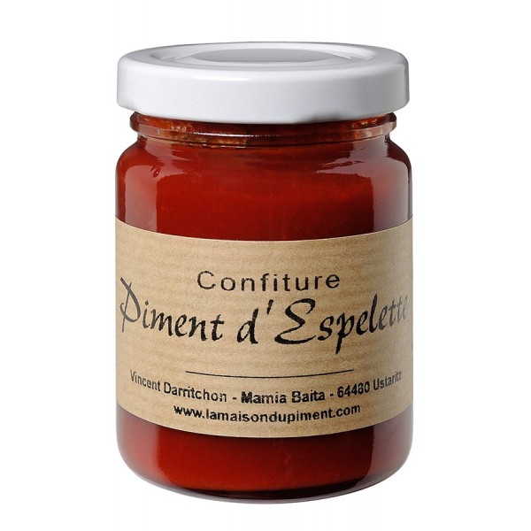 Confiture de piment d'Espelette AOP 