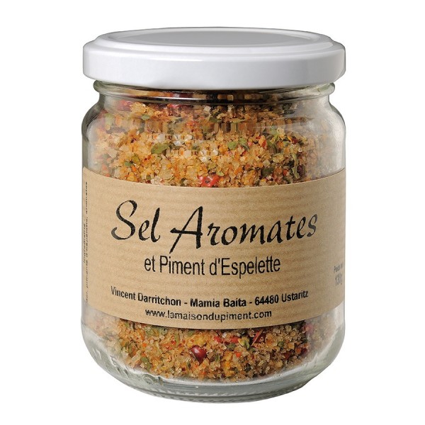 Sels aux aromates et piment d'Espelette