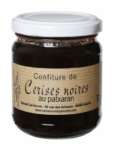 Acheter Confiture de Cerises Noires au Patxaran