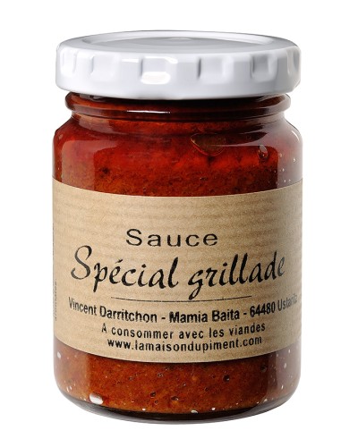 Sauce spécial grillade au piment d'Espelette