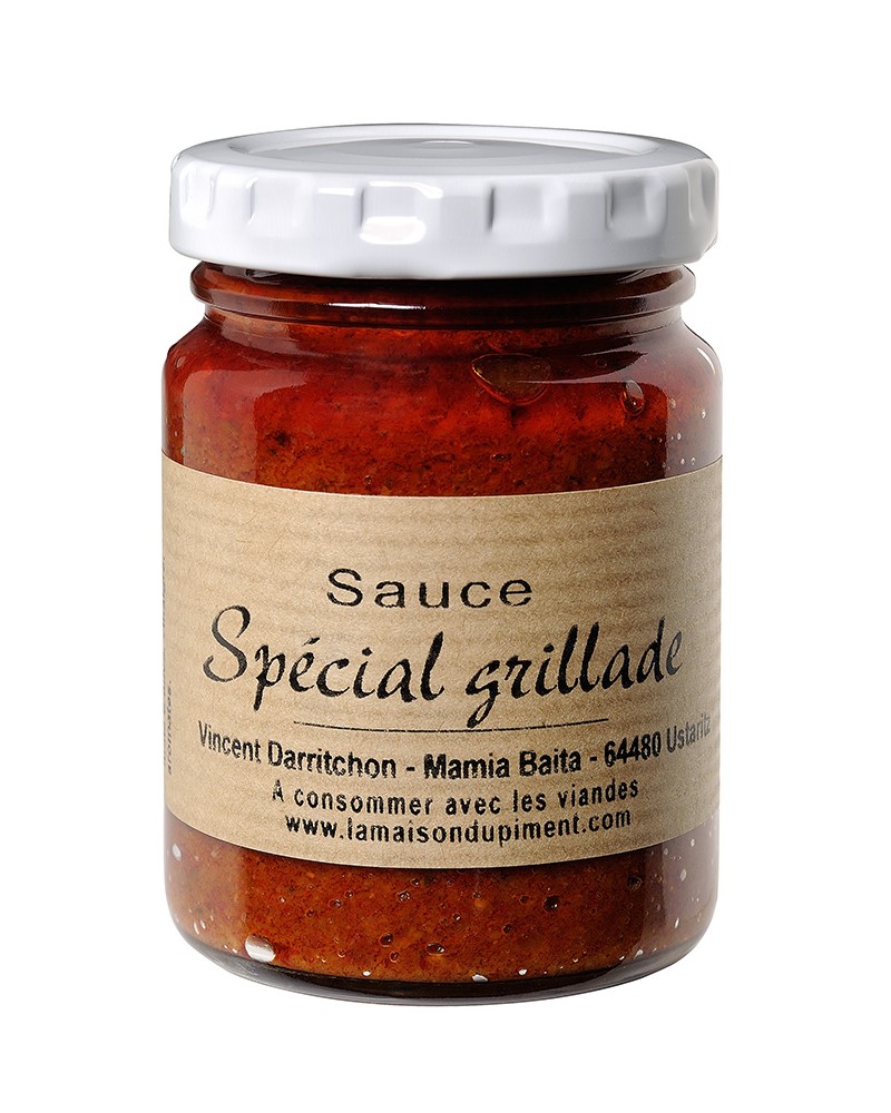 Sauce spécial grillade au piment d'Espelette