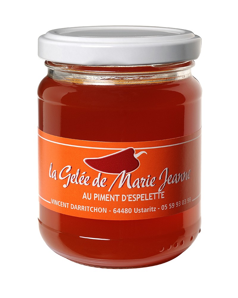 Véritable Gelée de Piment d'Espelette 200grs