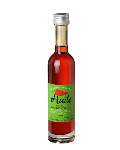 Huile d'Olive Extra au Piment d'Espelette