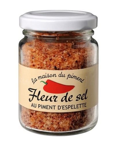 Fleur de sel au piment d'Espelette