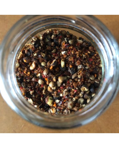 Poivre de Kâmpot piment d'Espelette et sel de Guérande