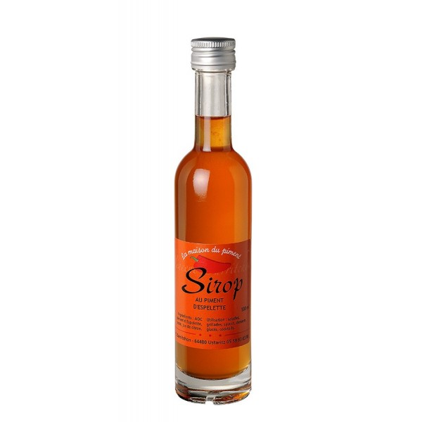Sirop de piment d'Espelette AOP 
