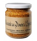 Moutarde au piment d'Espelette 200gr