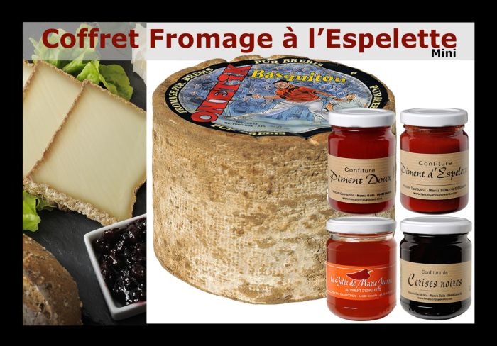 Coffret CAdeau FRomages et ses confitures