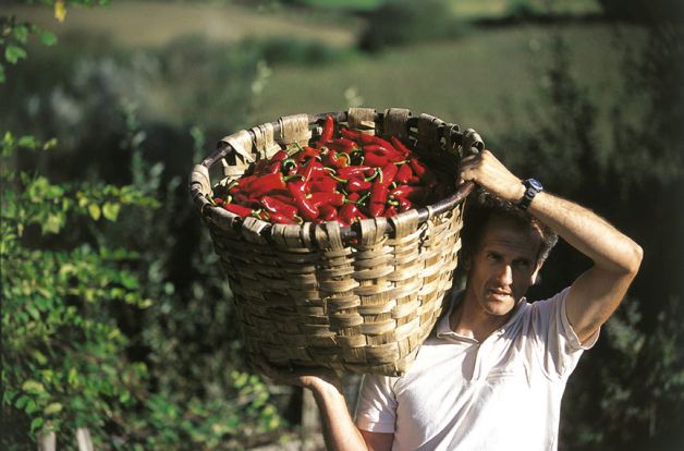 Piments d'Espelette séchés en corde - Meilleur du Chef