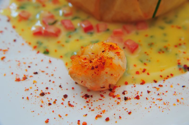 Langoustine au Piment d'Espelette